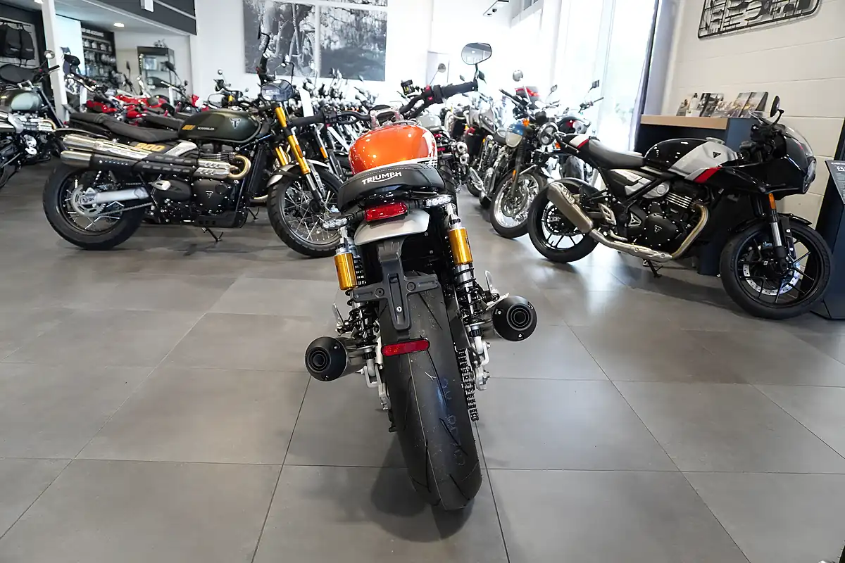 Used 2026 Triumph Speed Twin RS Baja Orange - Interior and Exterior details 4