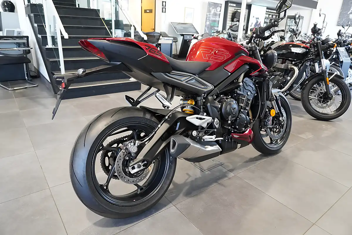 Used 2026 Triumph Street Triple 765 RS Carnival Red - Interior and Exterior details 5