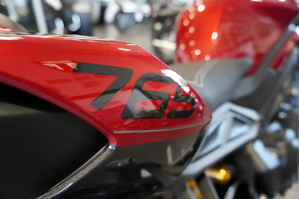 Used 2026 Triumph Street Triple 765 RS Carnival Red - Interior and Exterior details 9