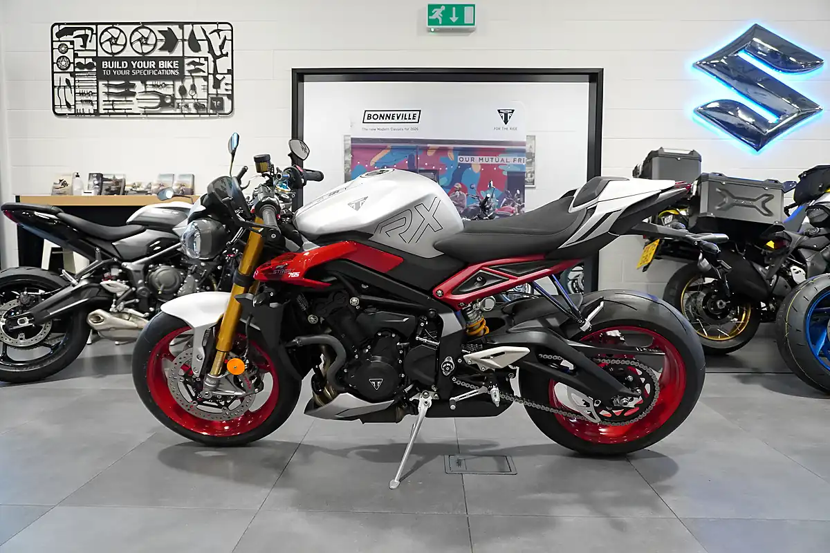 Used 2026 Triumph Street Triple 765 Rx Matt Aluminium - Interior and Exterior details 2