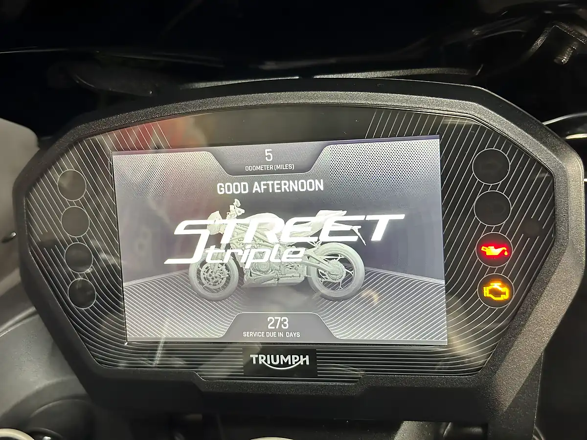 Used 2026 Triumph Street Triple RS Black - Interior and Exterior details 3