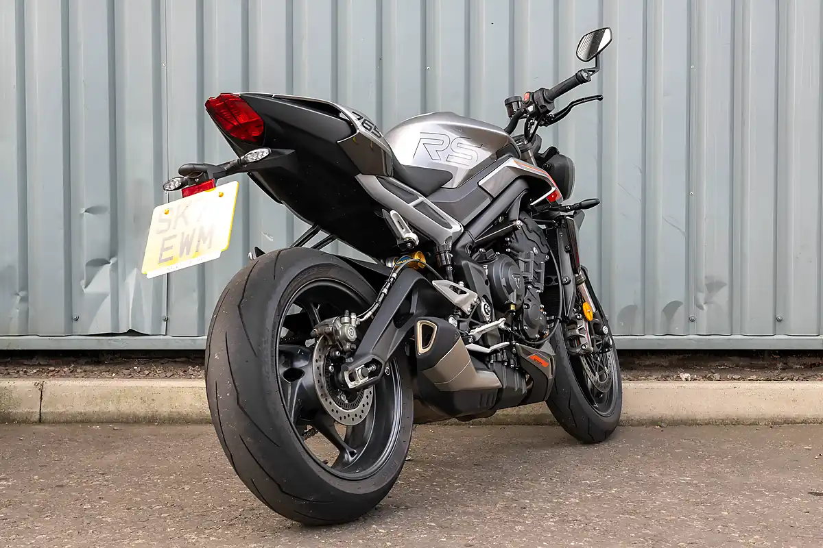 Used 2026 Triumph Street Triple RS Silver Ice - Interior and Exterior details 8