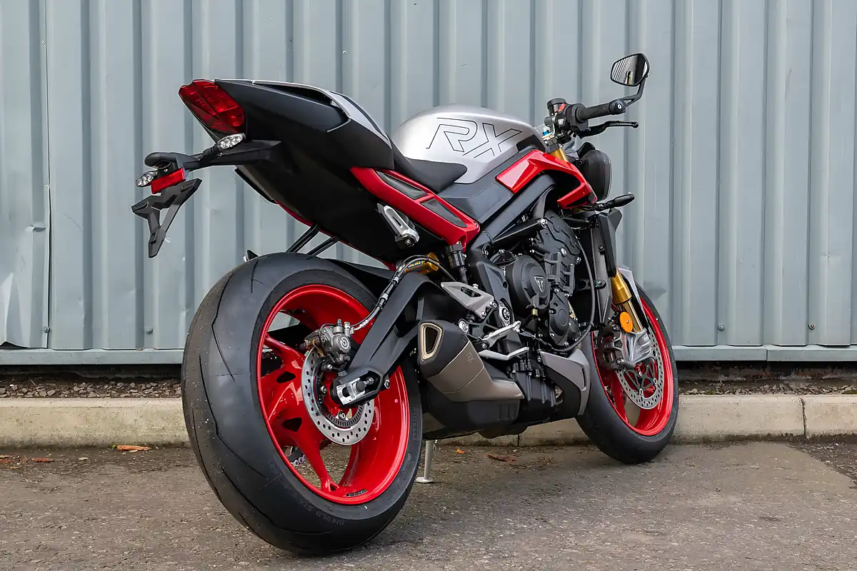 Used 2026 Triumph Street Triple Rx Matt Aluminium - Interior and Exterior details 9