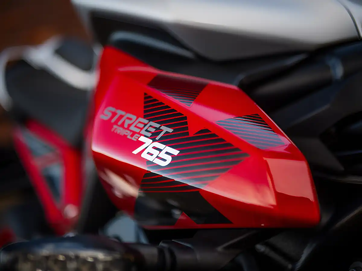 Used 2026 Triumph Street Triple Rx Matt Aluminium - Interior and Exterior details 3