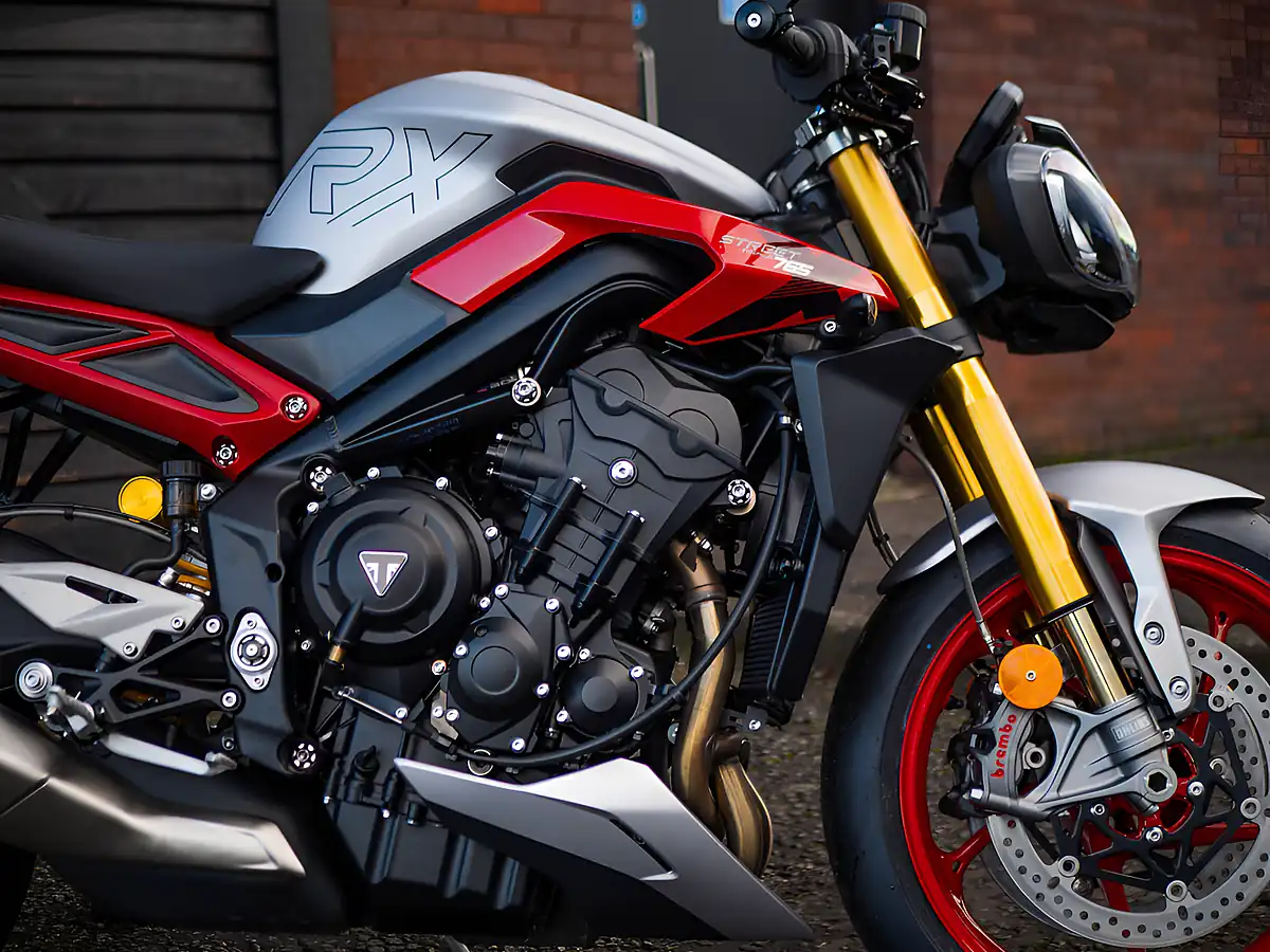 Used 2026 Triumph Street Triple Rx Matt Aluminium - Interior and Exterior details 4