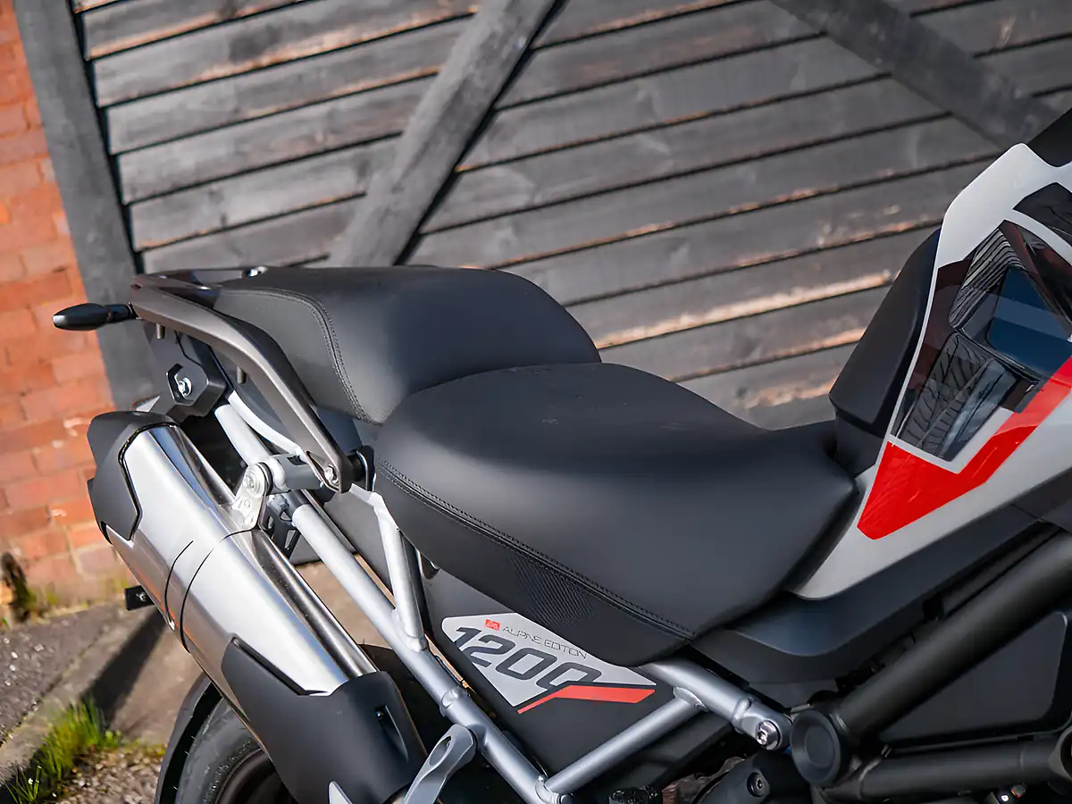 Used 2026 Triumph Tiger 1200 Alpine Edition Satin Crystal White - Interior and Exterior details 17
