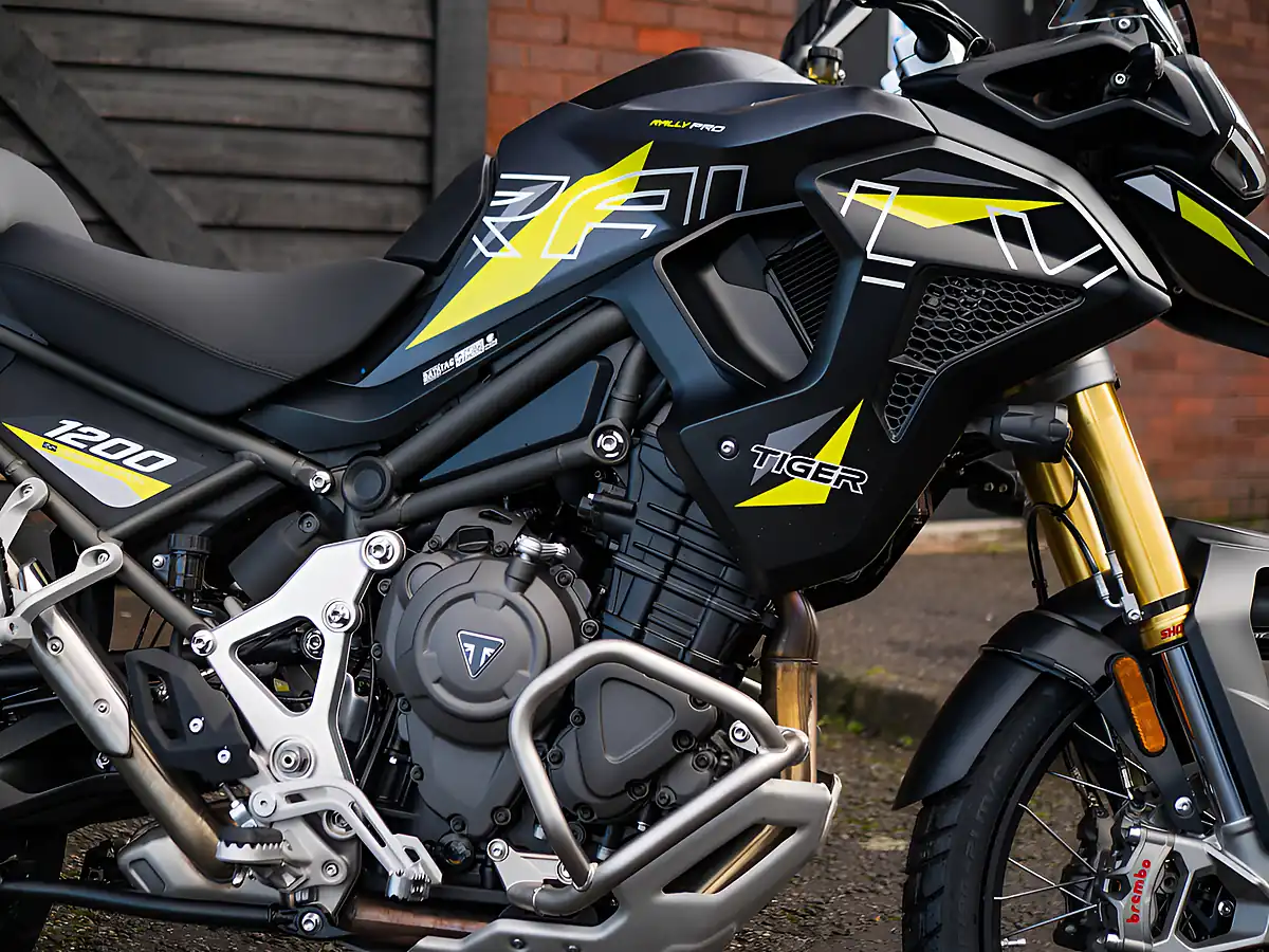 Used 2026 Triumph Tiger 1200 Desert Edition Satin Granite - Interior and Exterior details 7