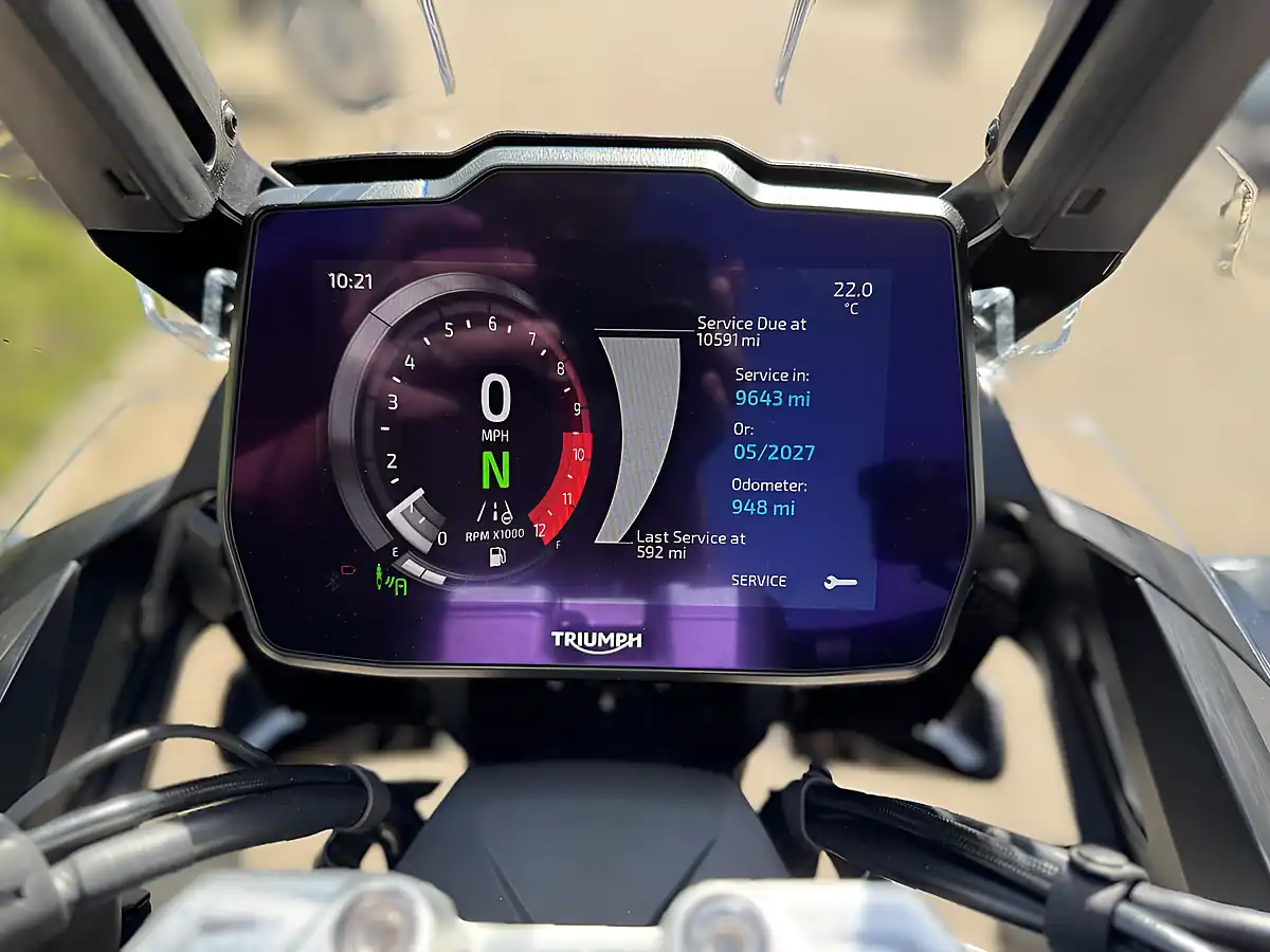 Used 2026 Triumph Tiger 1200 Desert Grey - Interior and Exterior details 11