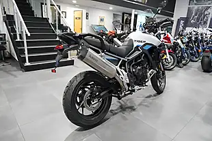 Used 2026 Triumph Tiger 900 Alpine Edition Snowdonia White - Interior and Exterior details 5
