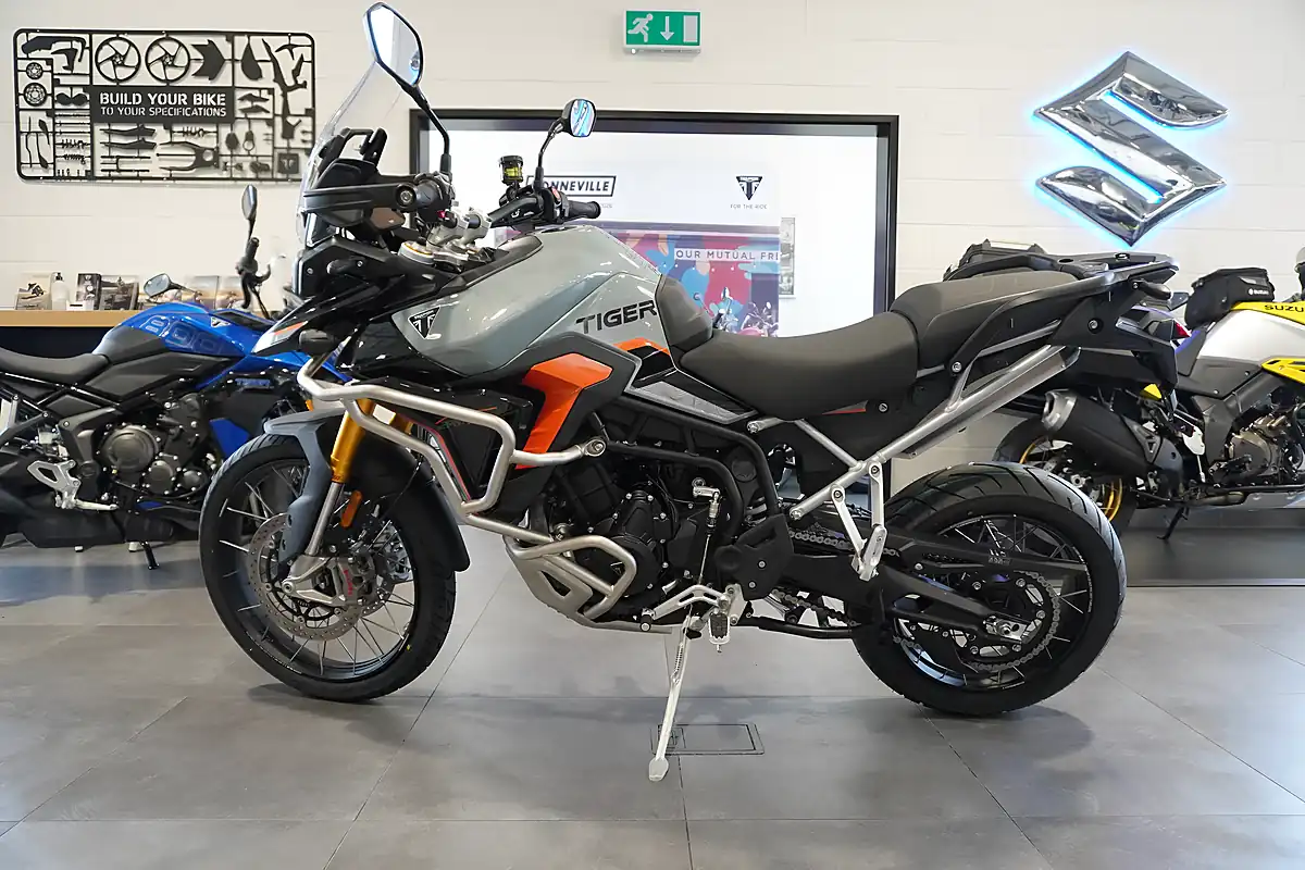 Used 2026 Triumph Tiger 900 Desert Edition Urban Grey - Interior and Exterior details 2