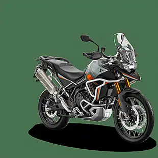 Used 2026 Triumph Tiger 900 Desert Edition Urban Grey / Sapphire Black - Interior and Exterior details 2
