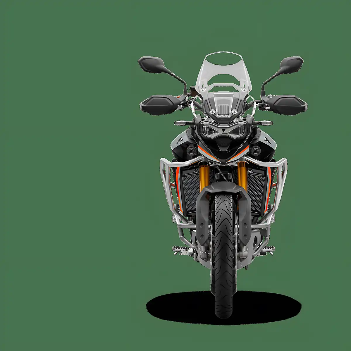 Used 2026 Triumph Tiger 900 Desert Edition Urban Grey / Sapphire Black - Interior and Exterior details 3