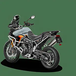 Used 2026 Triumph Tiger 900 Desert Edition Urban Grey / Sapphire Black - Interior and Exterior details 6