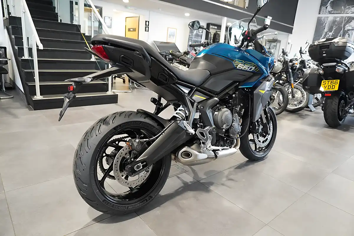 Used 2026 Triumph Tiger Sport 660 Interstellar Blue - Interior and Exterior details 5