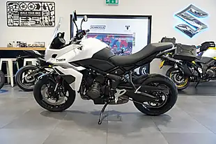 Used 2026 Triumph Tiger Sport 660 Pure White - Interior and Exterior details 2