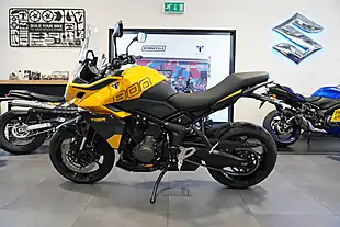 Used 2026 Triumph Tiger Sport 800 Cosmic Yellow - Interior and Exterior details 2