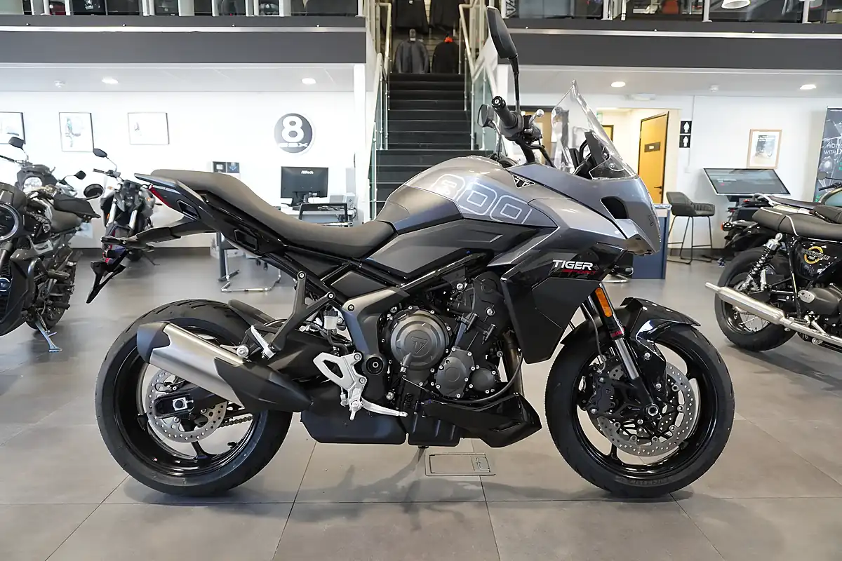 Used 2026 Triumph Tiger Sport 800 Graphite/ Black - Front View