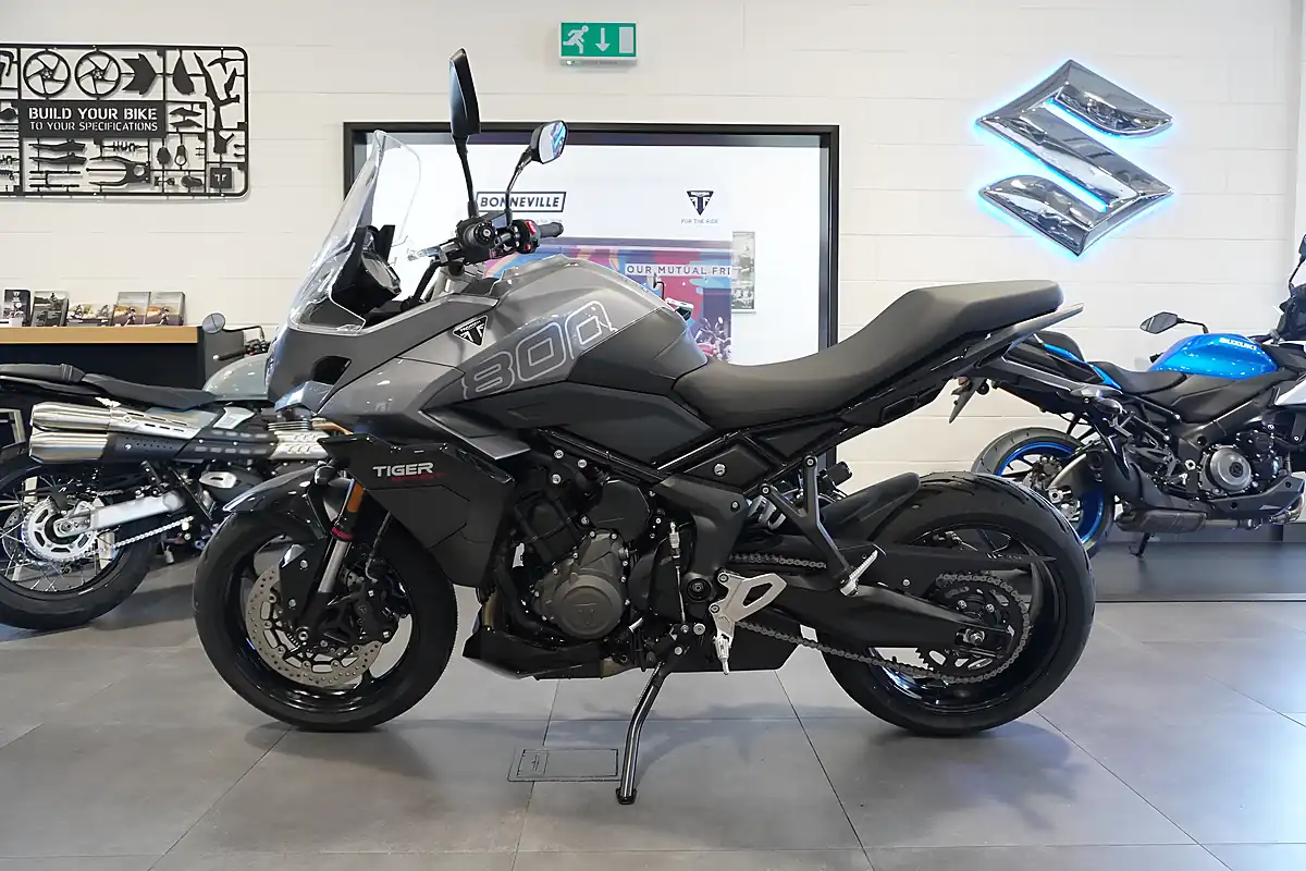 Used 2026 Triumph Tiger Sport 800 Graphite/ Black - Interior and Exterior details 2