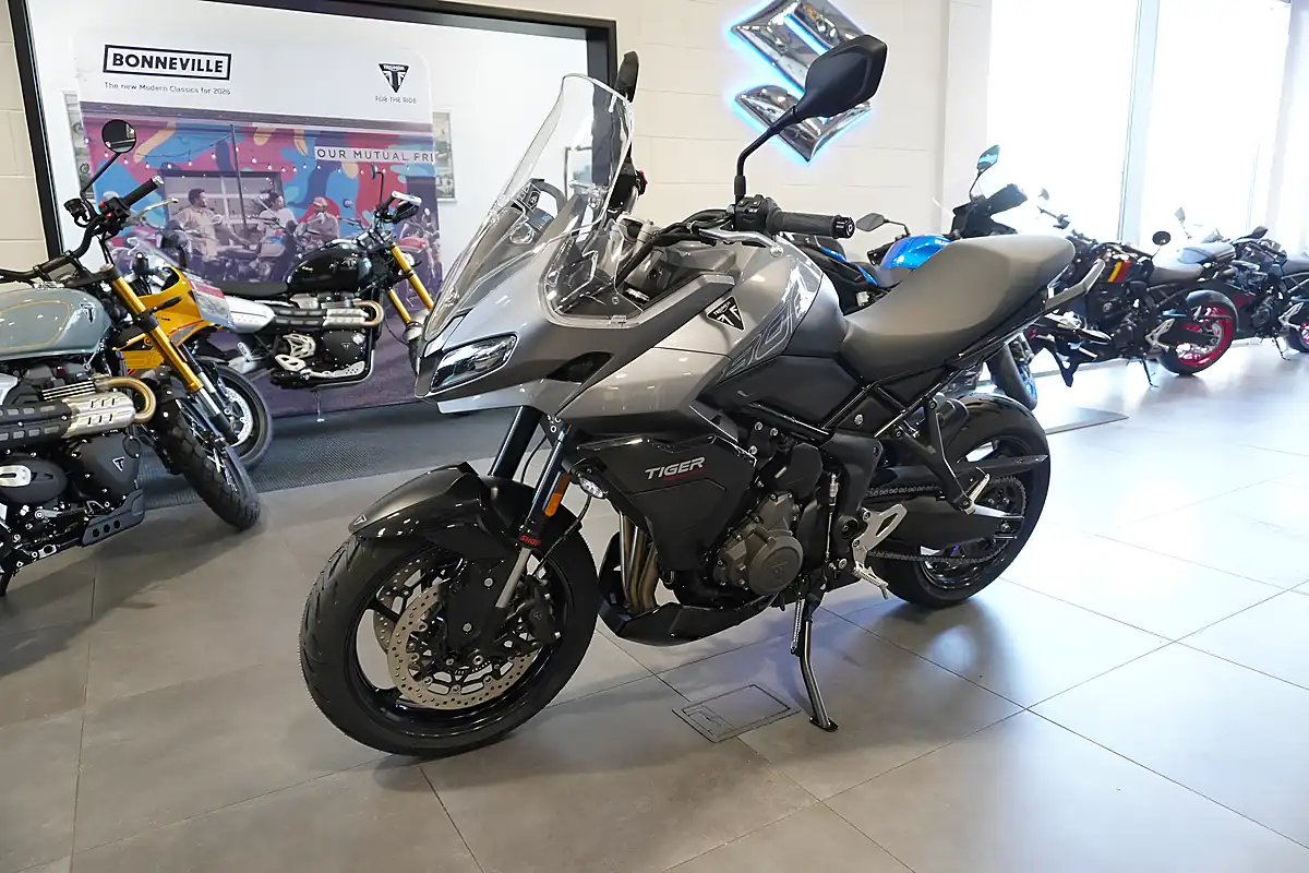 Used 2026 Triumph Tiger Sport 800 Graphite/ Black - Interior and Exterior details 6