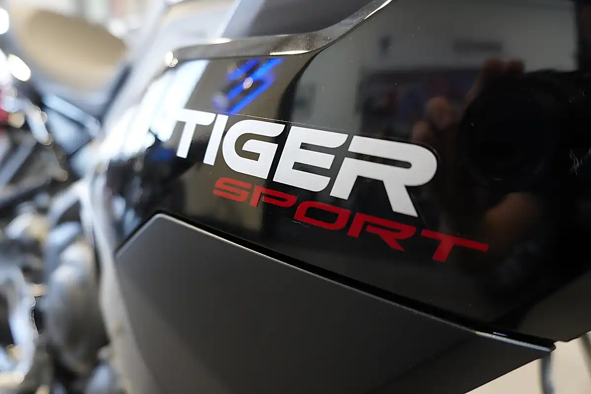 Used 2026 Triumph Tiger Sport 800 Graphite/ Black - Interior and Exterior details 8