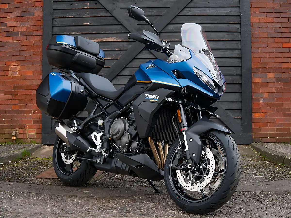 Used 2026 Triumph Tiger Sport 800 Tour Matt Cobalt Blue - Front View