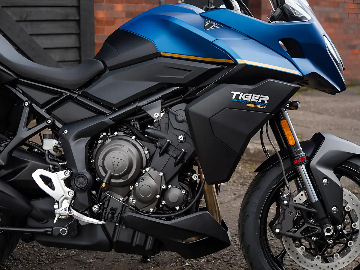 Used 2026 Triumph Tiger Sport 800 Tour Matt Cobalt Blue - Interior and Exterior details 8