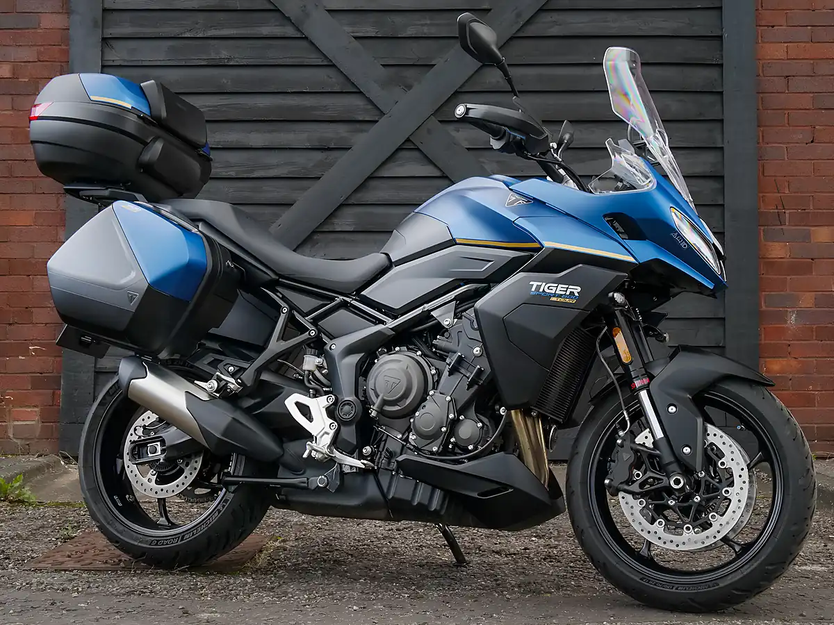 Used 2026 Triumph Tiger Sport 800 Tour Matt Cobalt - Front View