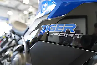 Used 2026 Triumph Tiger Sport Caspian Blue - Interior and Exterior details 8