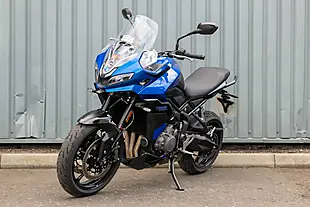 Used 2026 Triumph Tiger Sport Caspian Blue / Sapphire Black - Interior and Exterior details 4