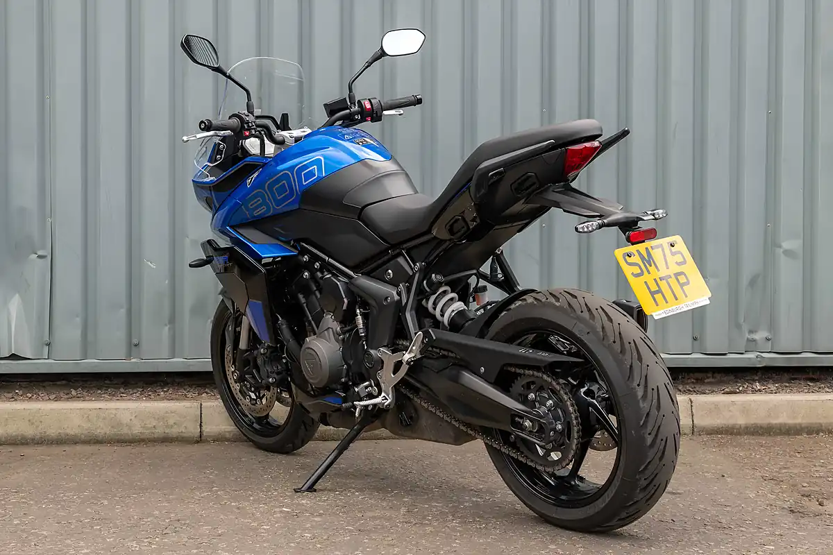 Used 2026 Triumph Tiger Sport Caspian Blue / Sapphire Black - Interior and Exterior details 6