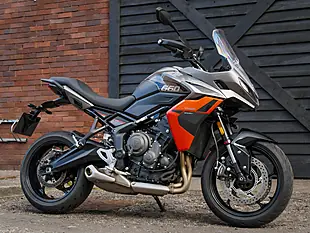 Used 2026 Triumph Tiger Sport Silver Ice / Intense Orange - Interior and Exterior details 18
