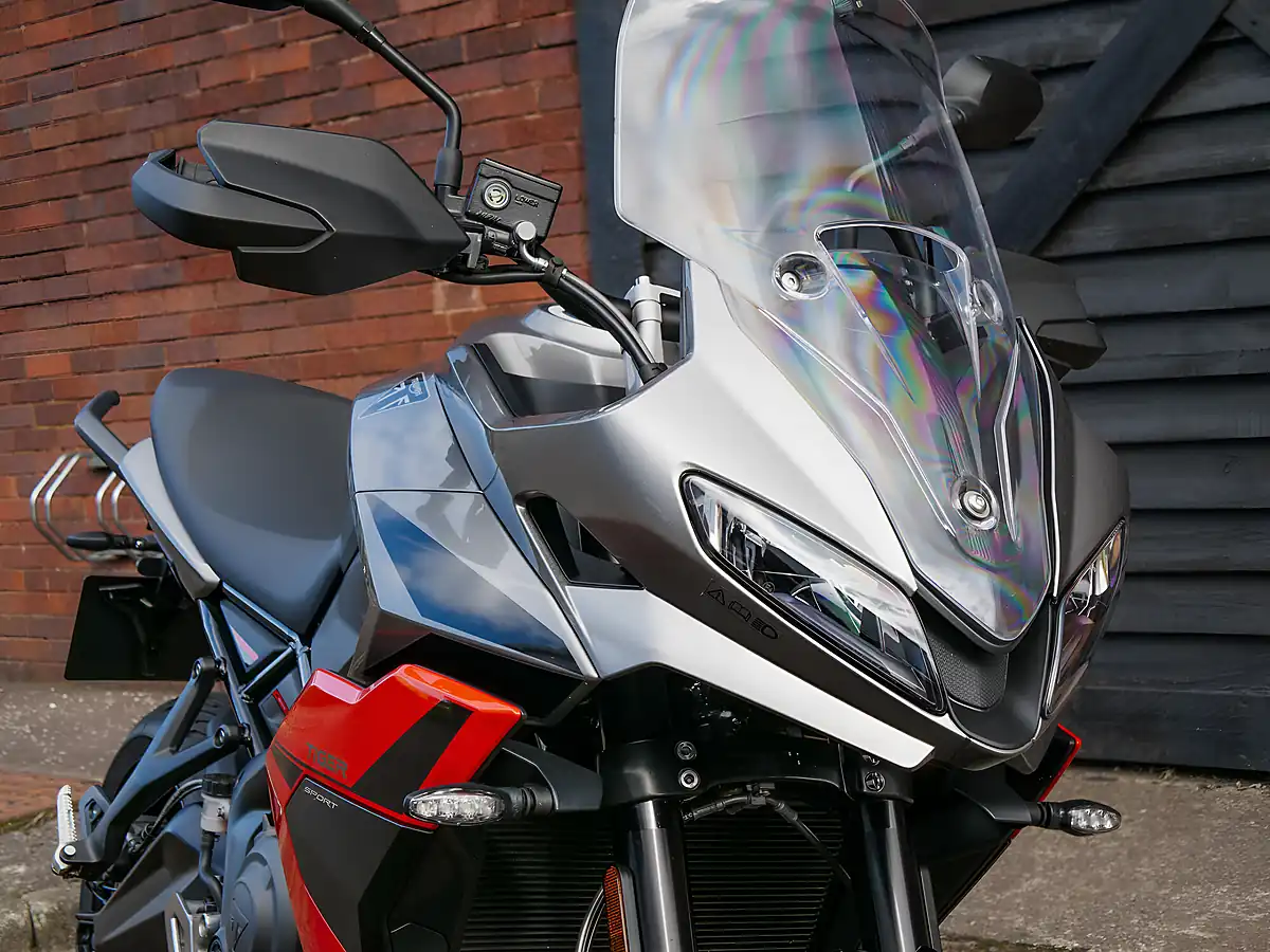 Used 2026 Triumph Tiger Sport Silver Ice / Intense Orange - Interior and Exterior details 3