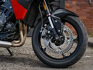 Used 2026 Triumph Tiger Sport Silver Ice / Intense Orange - Interior and Exterior details 9