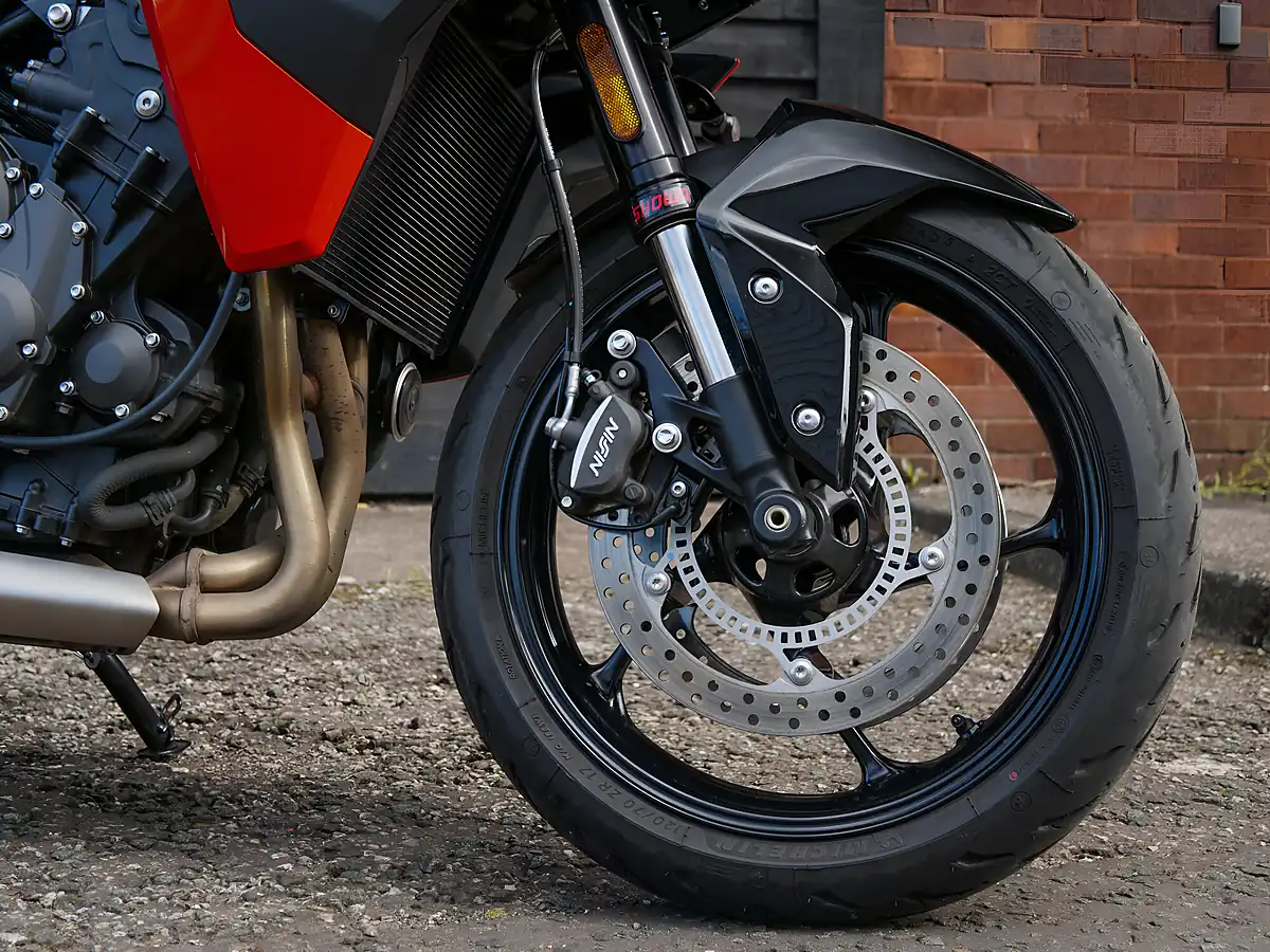 Used 2026 Triumph Tiger Sport Silver Ice / Intense Orange - Interior and Exterior details 9