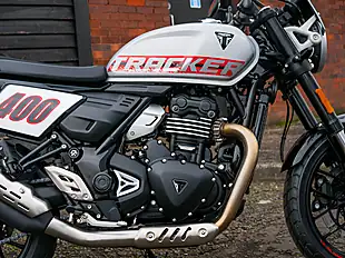Used 2026 Triumph Tracker 400 Aluminium Silver Aluminium Silver - Interior and Exterior details 13