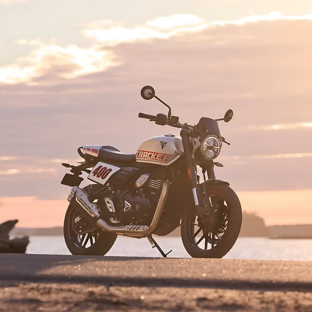 Used 2026 Triumph Tracker 400 Aluminium Silver - Interior and Exterior details 13