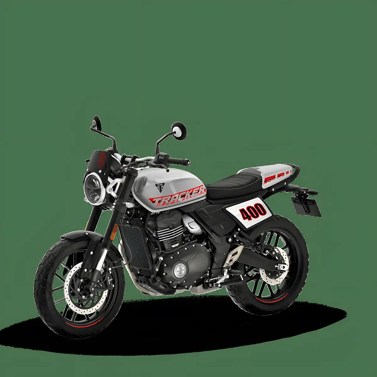 Used 2026 Triumph Tracker 400 Aluminium Silver - Interior and Exterior details 4