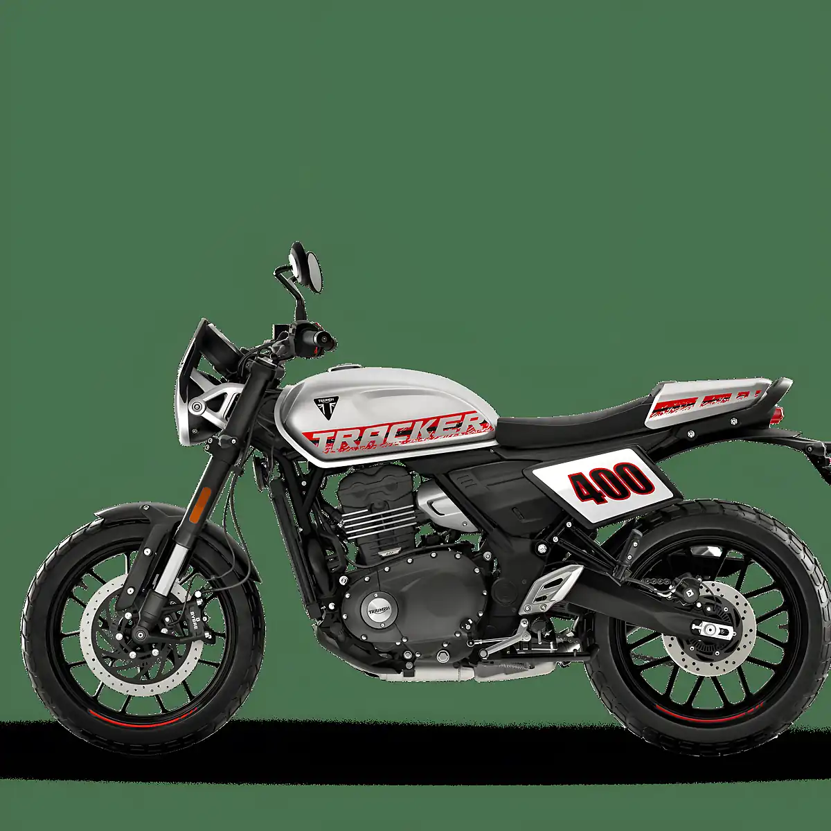 Used 2026 Triumph Tracker 400 Aluminium Silver - Interior and Exterior details 5