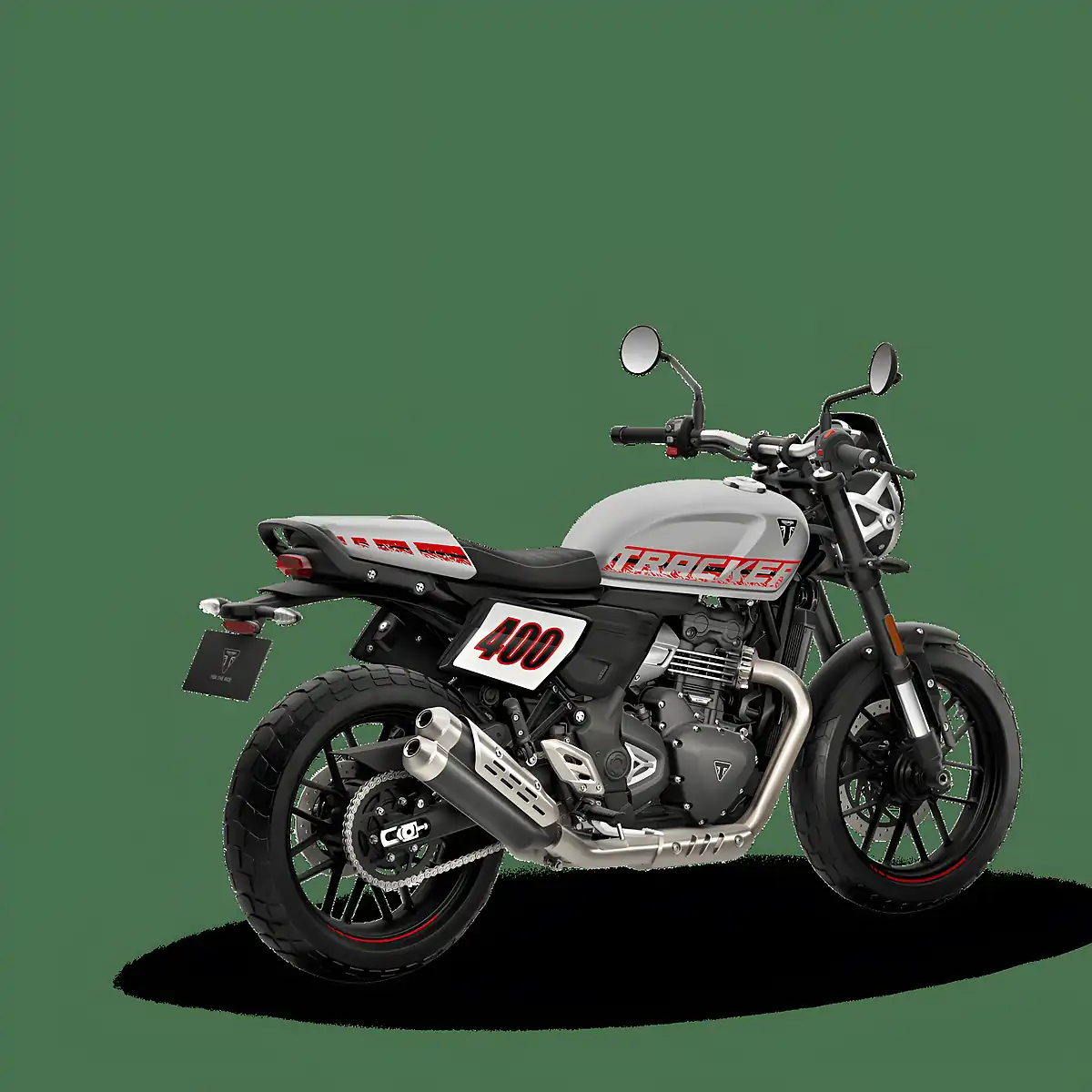 Used 2026 Triumph Tracker 400 Aluminium Silver - Interior and Exterior details 7