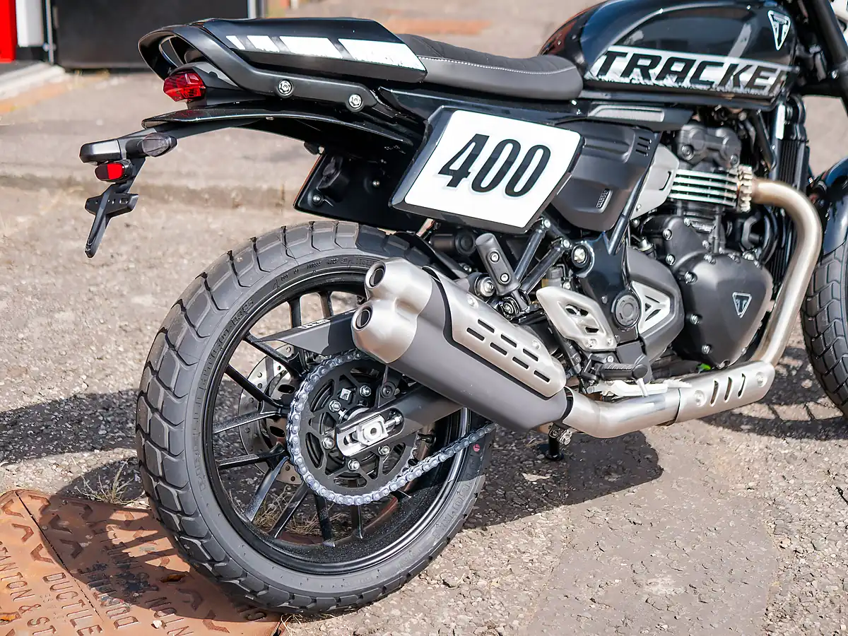 Used 2026 Triumph Tracker 400 Phantom Black - Interior and Exterior details 13