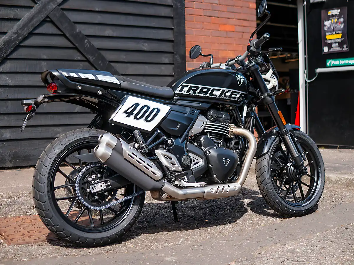 Used 2026 Triumph Tracker 400 Phantom Black - Interior and Exterior details 15