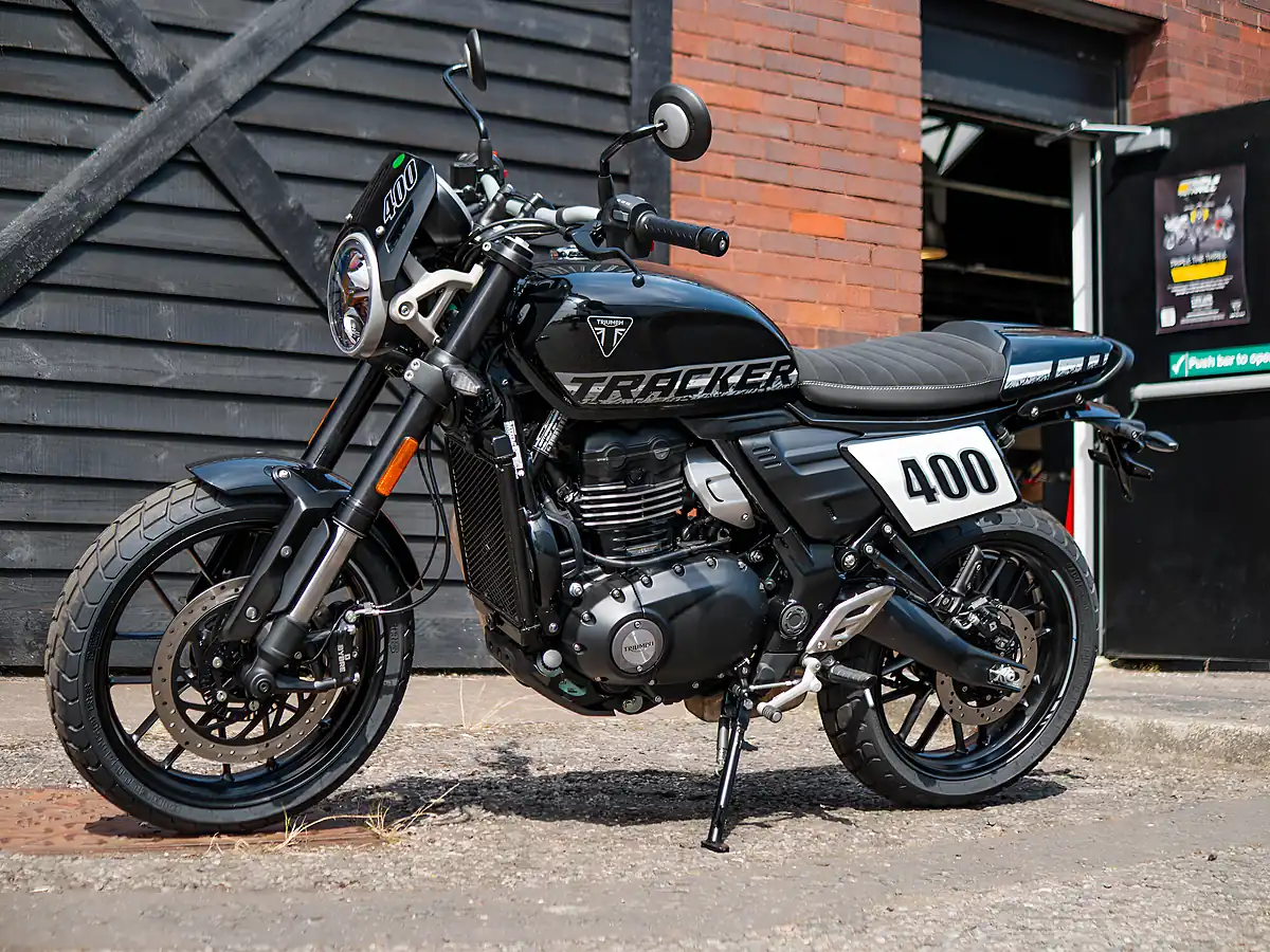 Used 2026 Triumph Tracker 400 Phantom Black - Interior and Exterior details 17