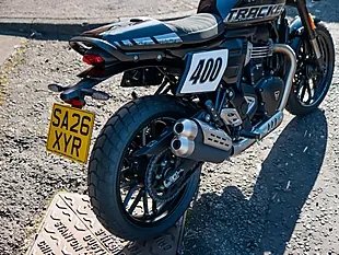 Used 2026 Triumph Tracker 400 Phantom Black - Interior and Exterior details 16