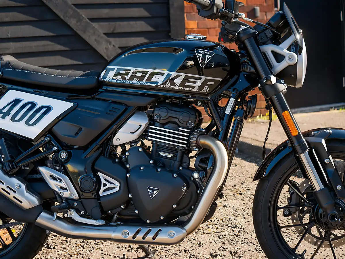 Used 2026 Triumph Tracker 400 Phantom Black - Interior and Exterior details 7