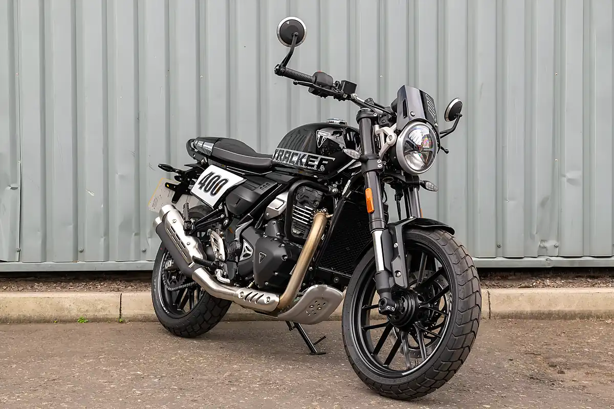 Used 2026 Triumph Tracker 400 Phantom Black - Interior and Exterior details 2