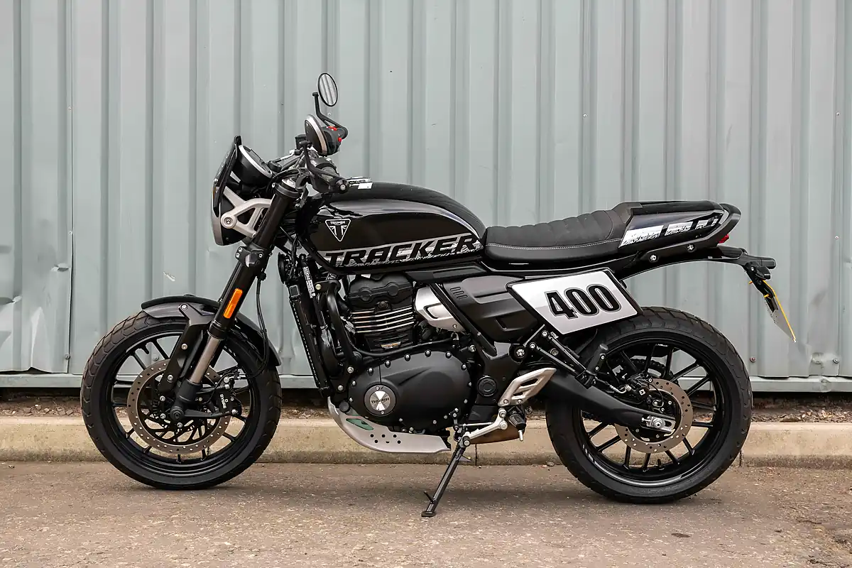 Used 2026 Triumph Tracker 400 Phantom Black - Interior and Exterior details 5