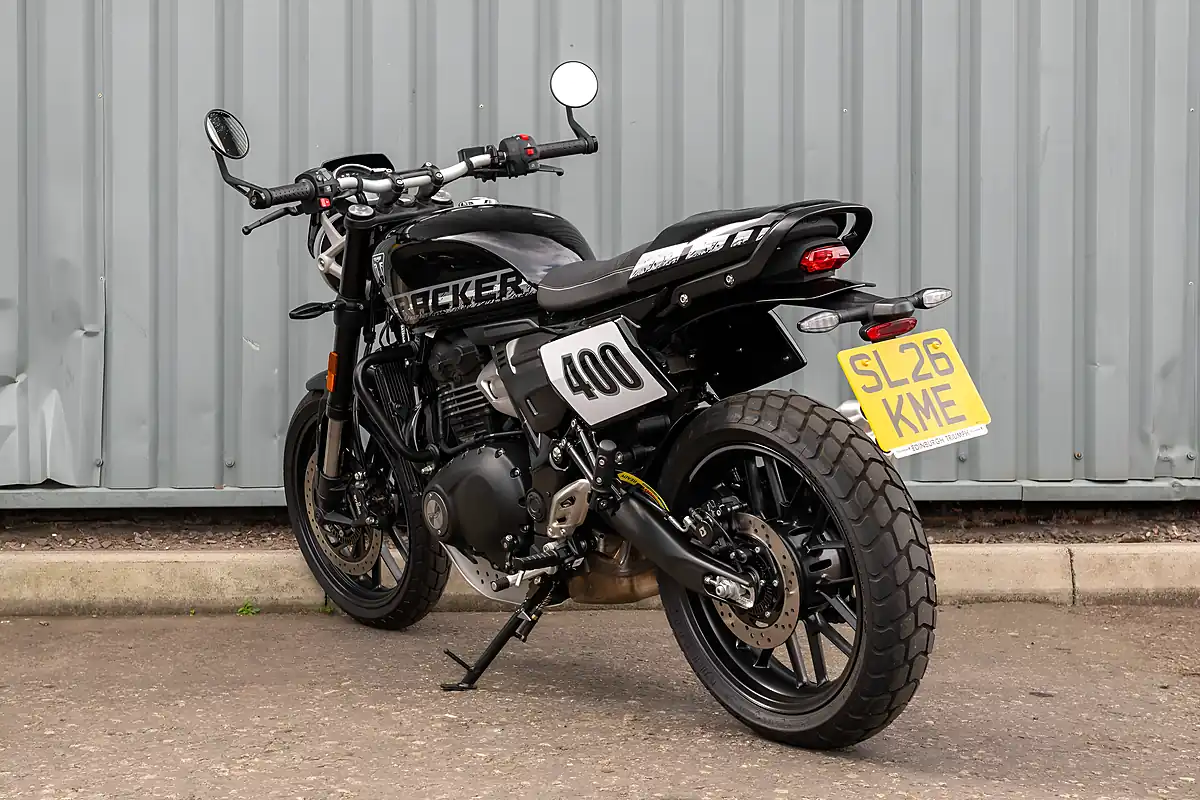 Used 2026 Triumph Tracker 400 Phantom Black - Interior and Exterior details 6