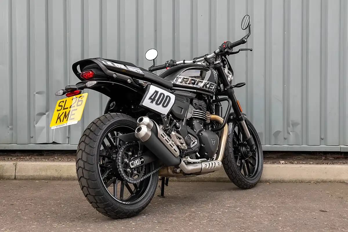 Used 2026 Triumph Tracker 400 Phantom Black - Interior and Exterior details 8