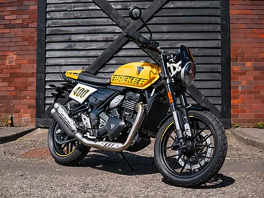 2026 Triumph Tracker 400 Racing Yellow