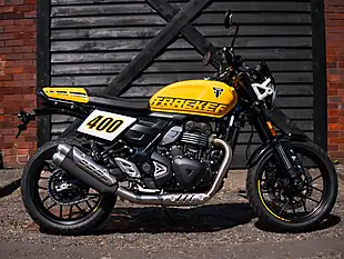 Used 2026 Triumph Tracker 400 Racing Yellow Racing Yellow - Interior and Exterior details 14